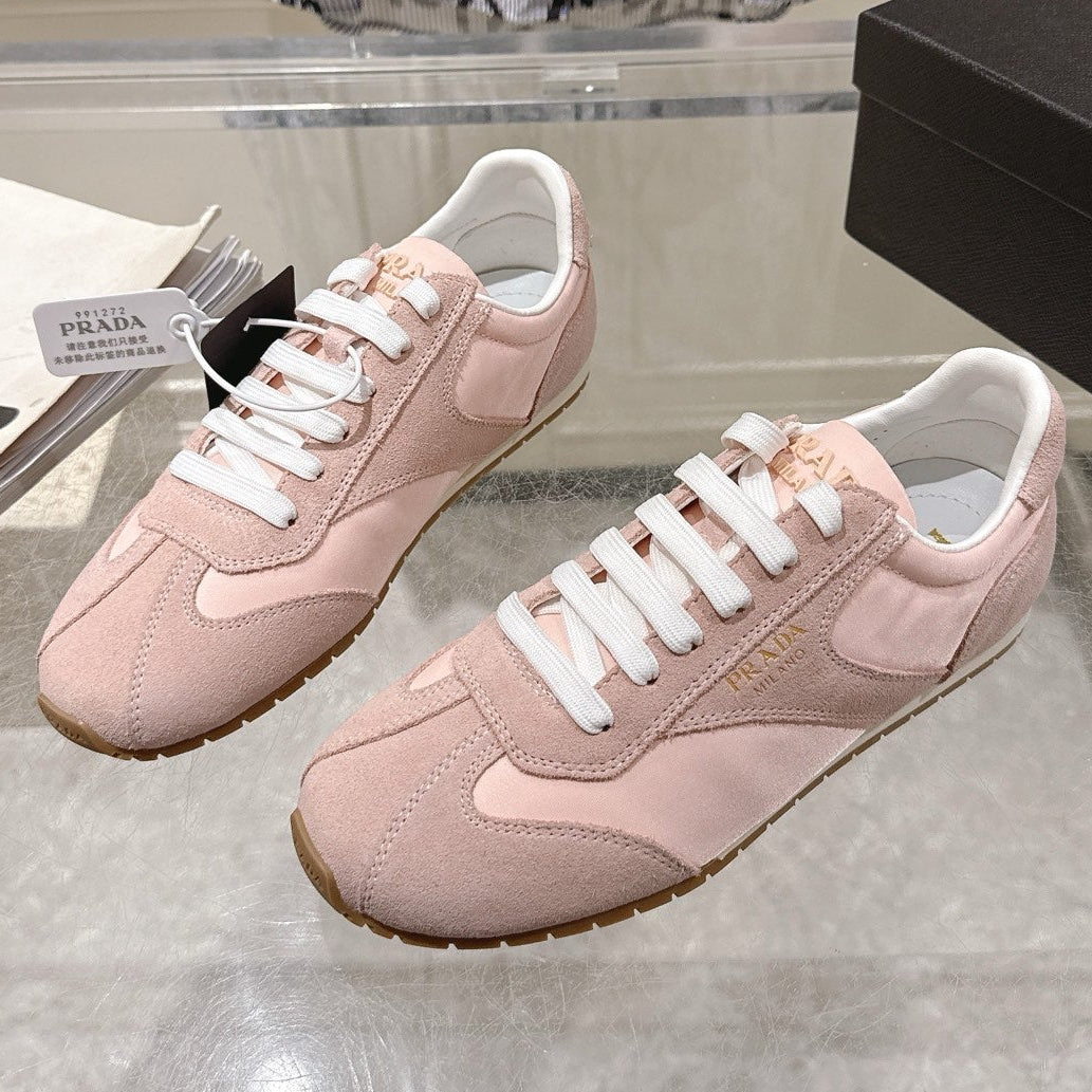 Prada 2026 Re-Nylon Sneakers Suede Leather 148118