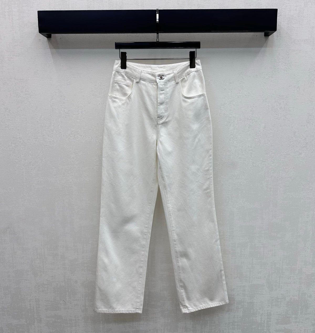Chanel 2026 Jeans With Silver Buckle 359365