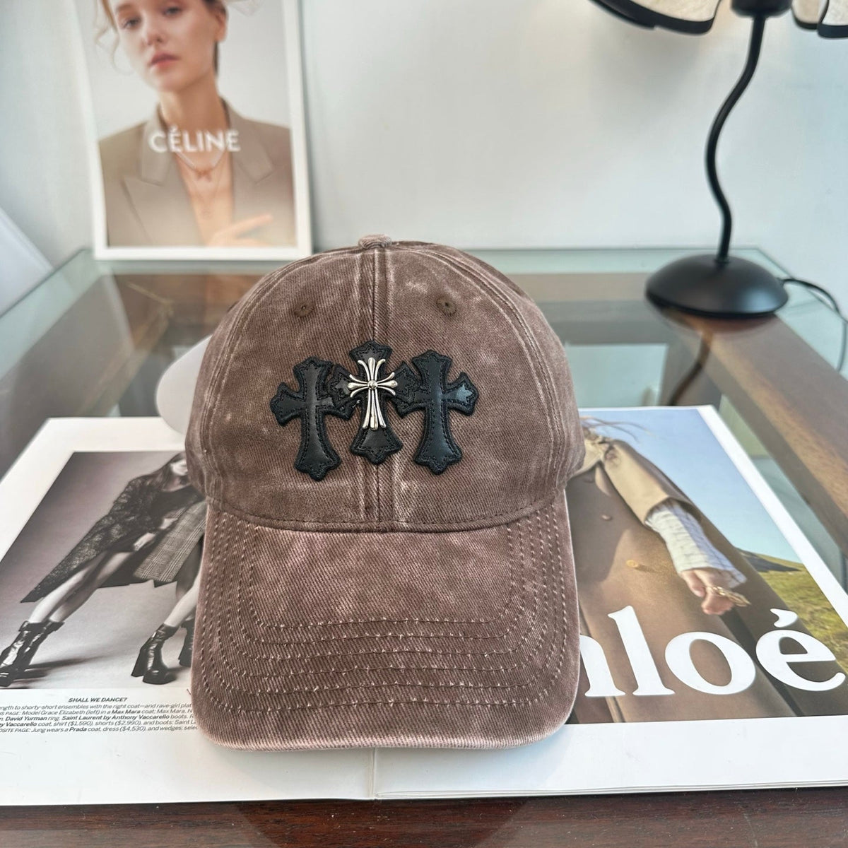 Chrome Hearts Baseball Cap Cotton 240622
