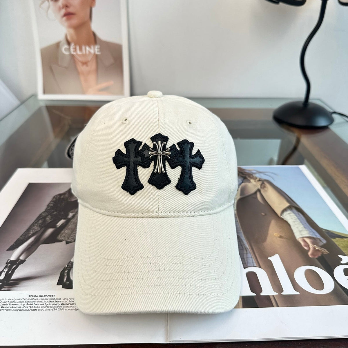 Chrome Hearts Baseball Cap Cotton 240622