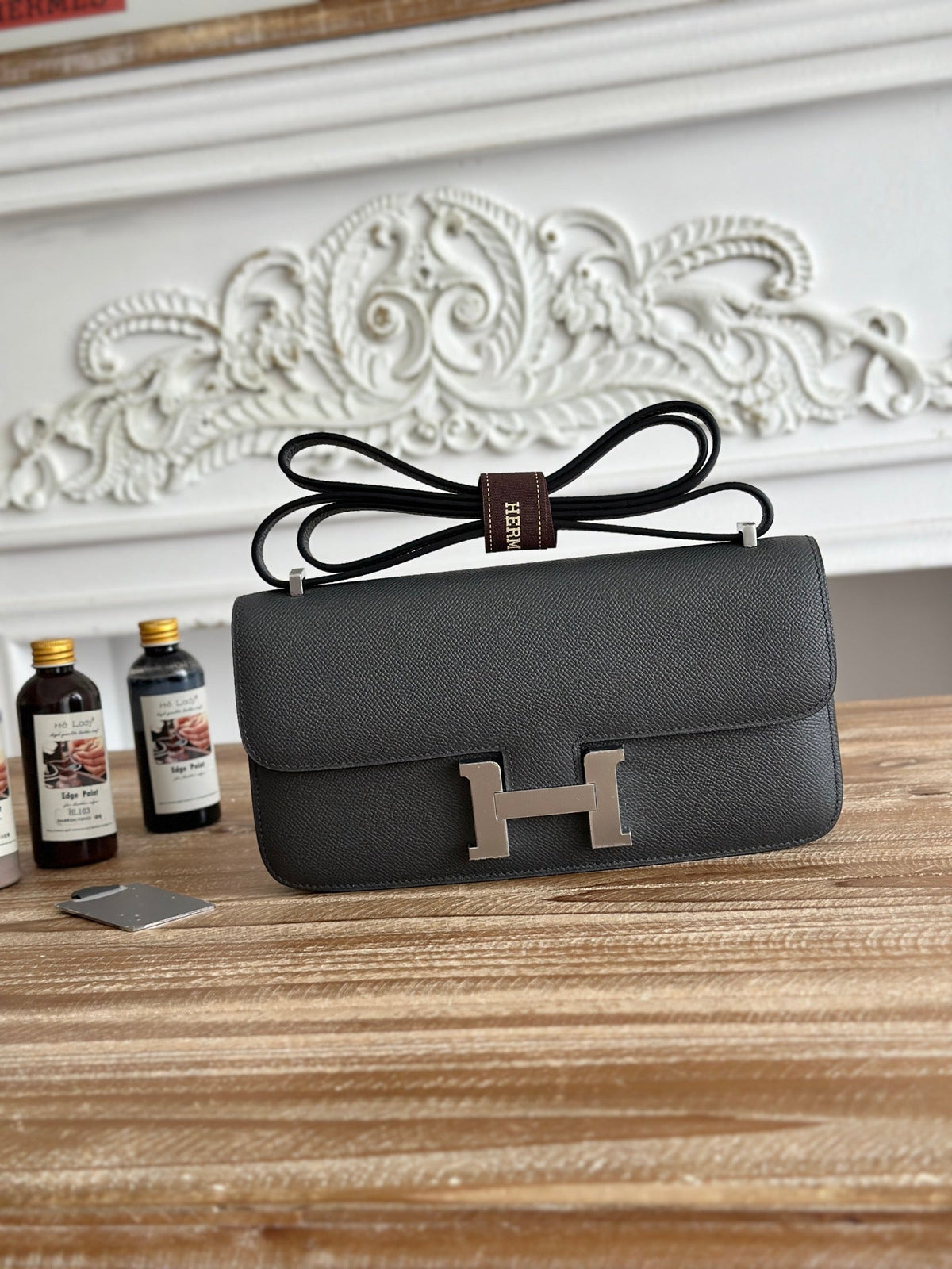 High-end Hermes 2026 Constance Elan 26cm Bag Epsom Leather 3