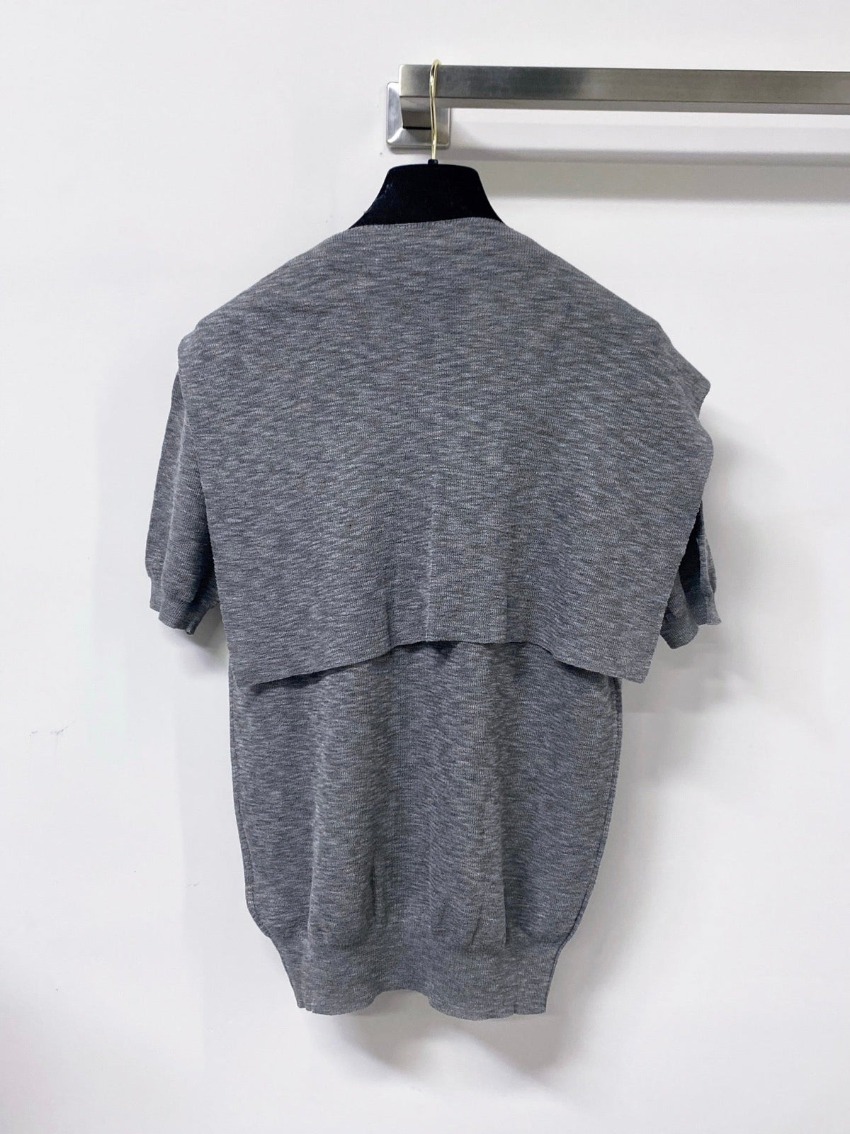 Dior 2026 Polo Shirt Featuring A Tie-neck Detail Acrylic 479903