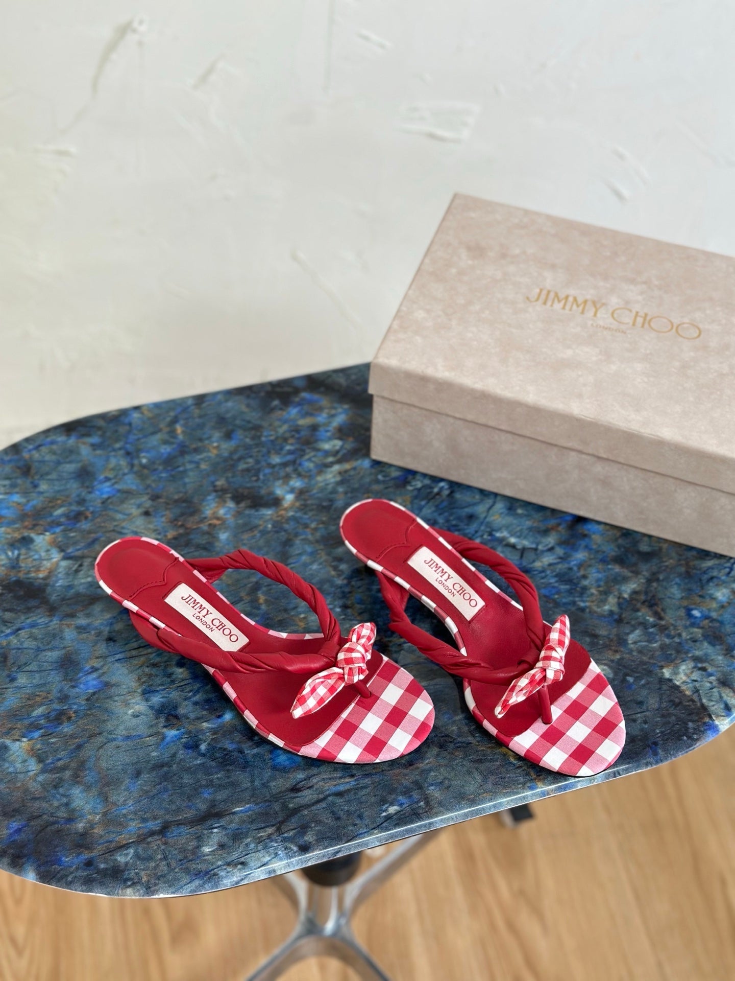 Jimmy Choo 2026 Liss Sandals 30mm Sheepskin 929069