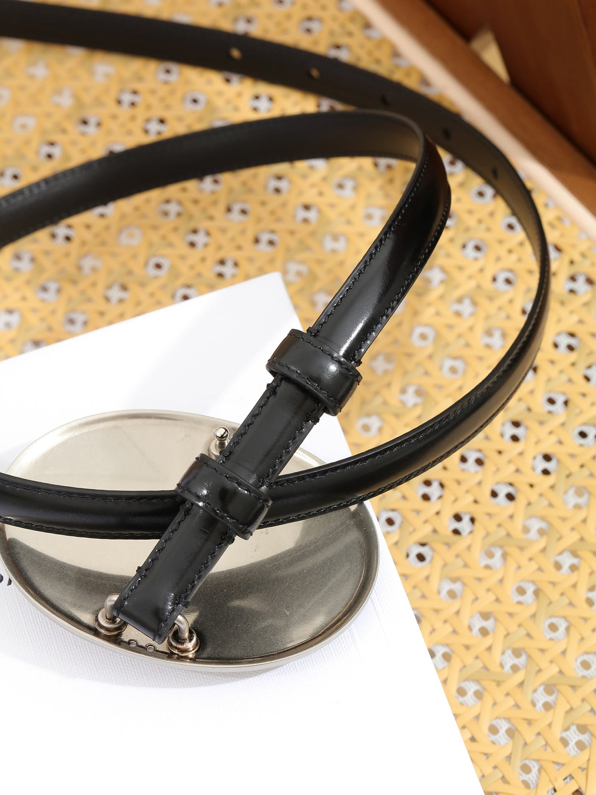 Celine 9cm Belt Buckle 1.3cm Width Calfskin