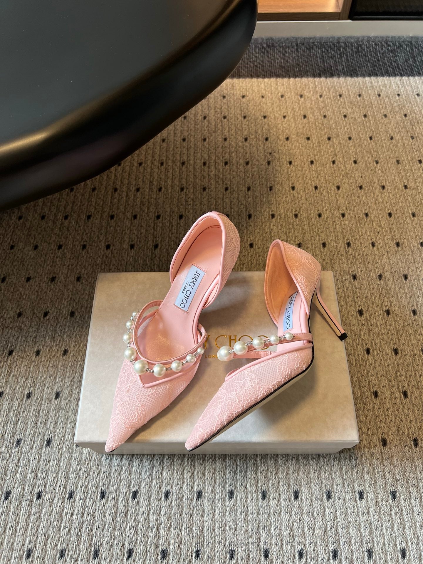 Jimmy Choo 2026 Aurelie Pumps 85mm Lace 933902