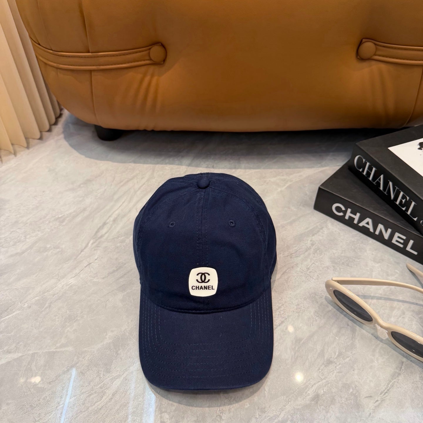 Chanel Baseball Cap with Logo 425715