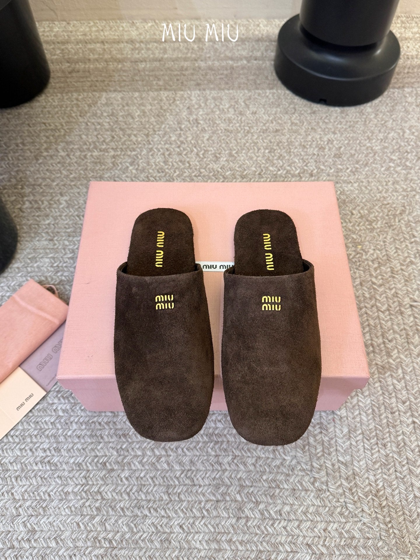 Miumiu 2026 Mules Suede 941987