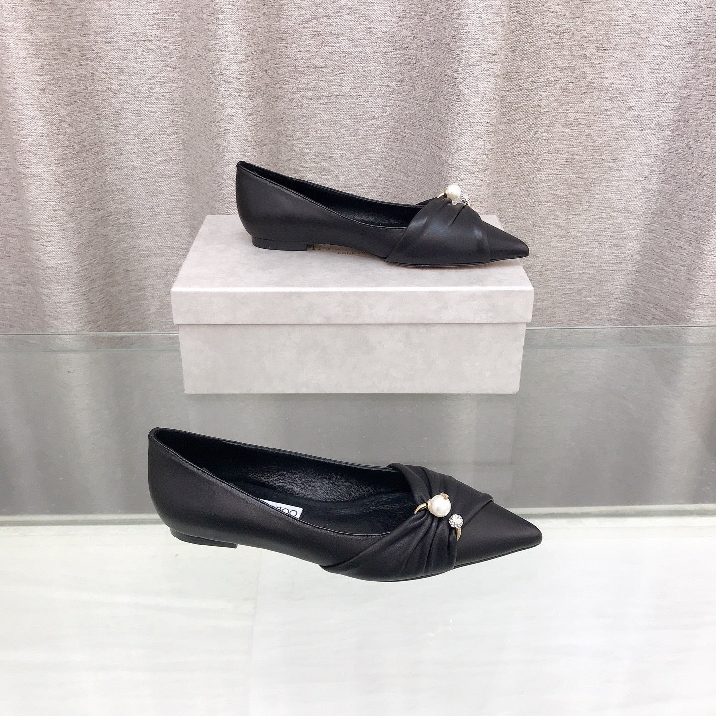 Jimmy Choo 2026 Rafi Shoe Mianyang Leather 956643