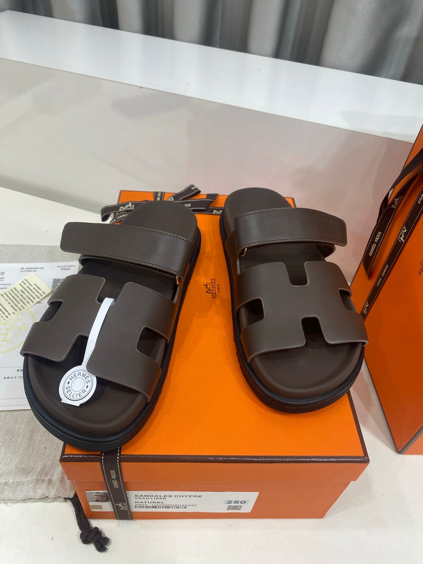 Hermes 2026 Chypre Sandal Calfskin 957561