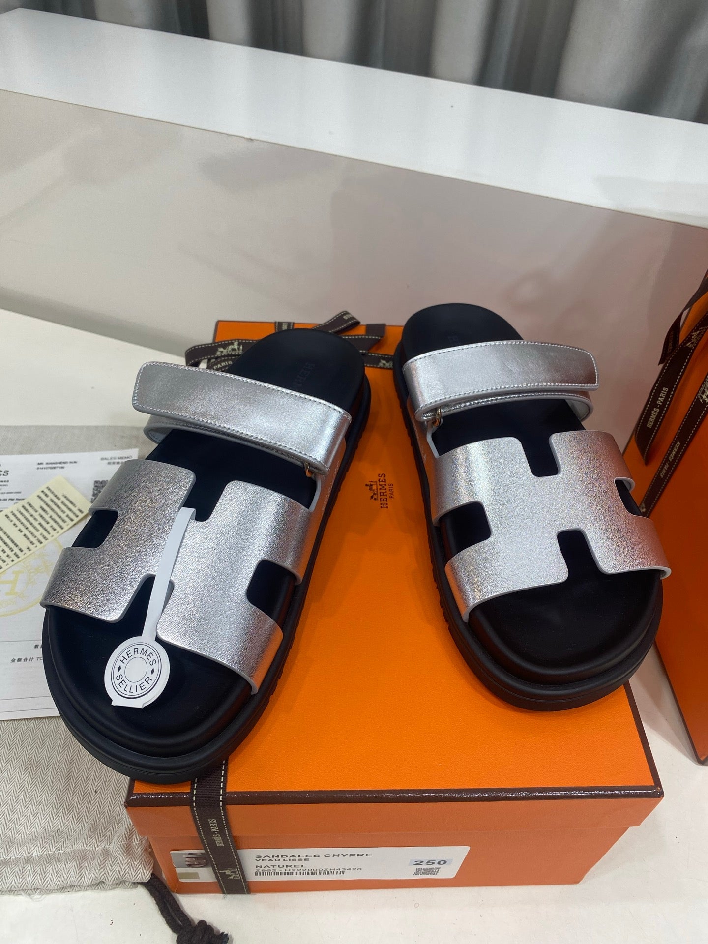 Hermes 2026 Chypre Sandal Calfskin 957561
