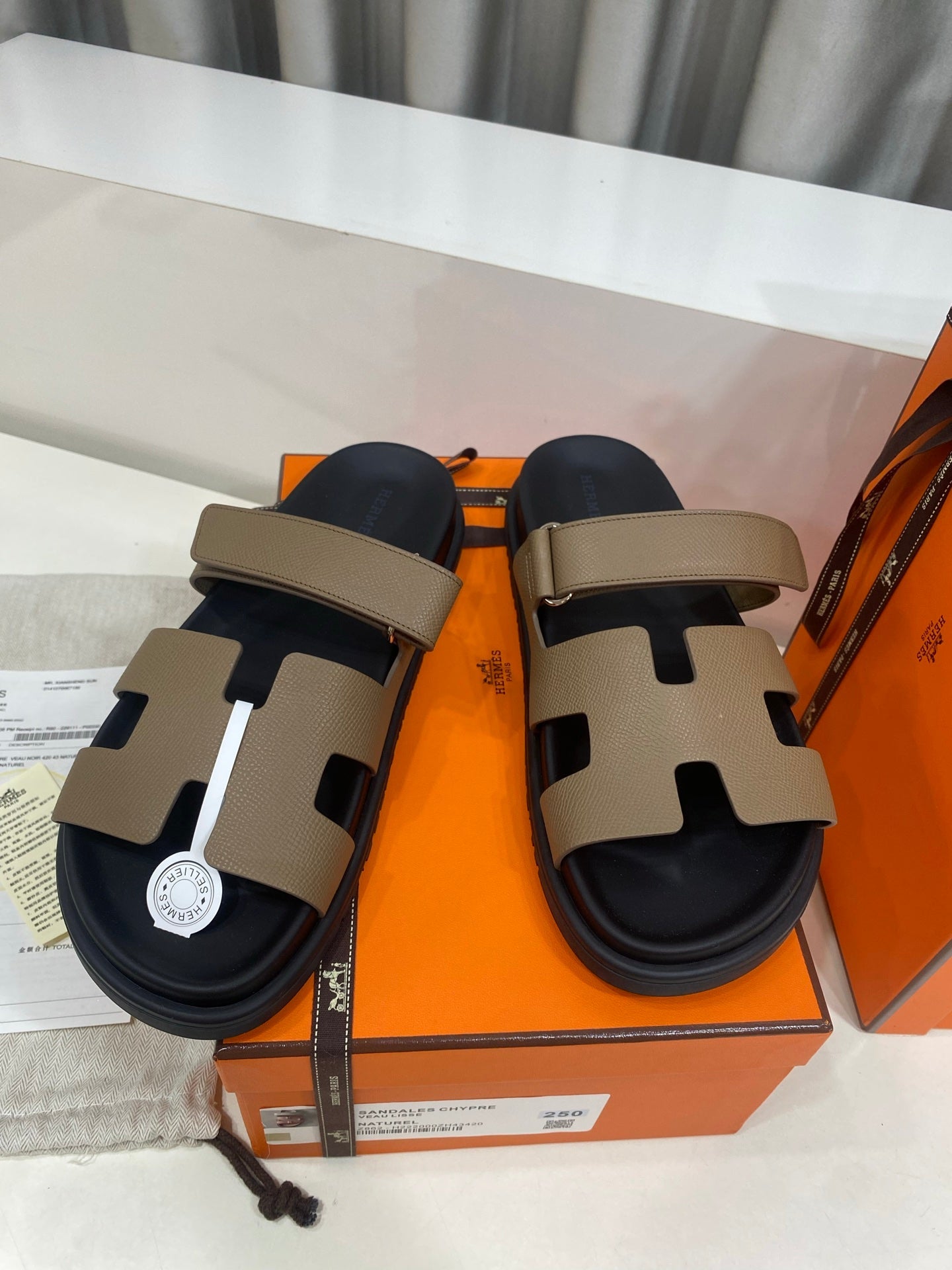 Hermes 2026 Chypre Sandal Epsom Calfskin 957605
