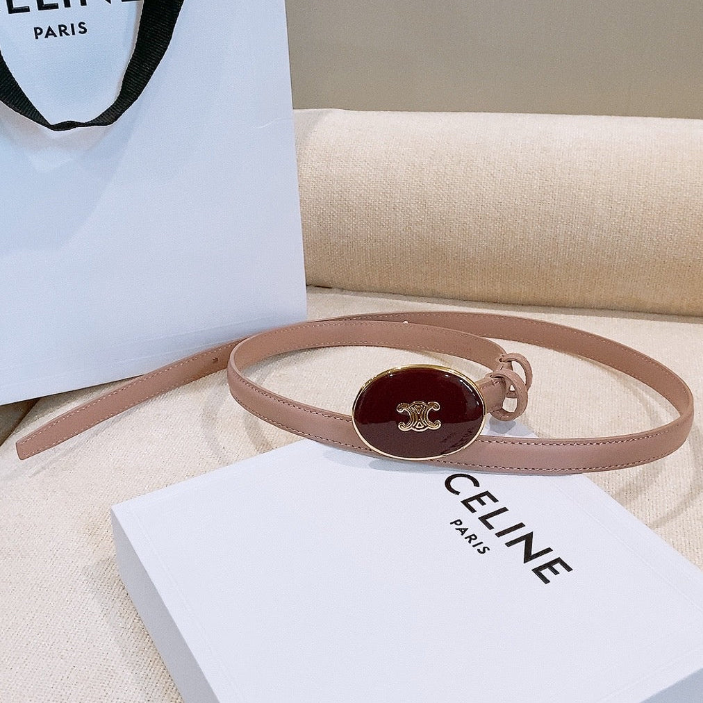 Celine 2026 Maison Tauriullon Belt 13mm Leather