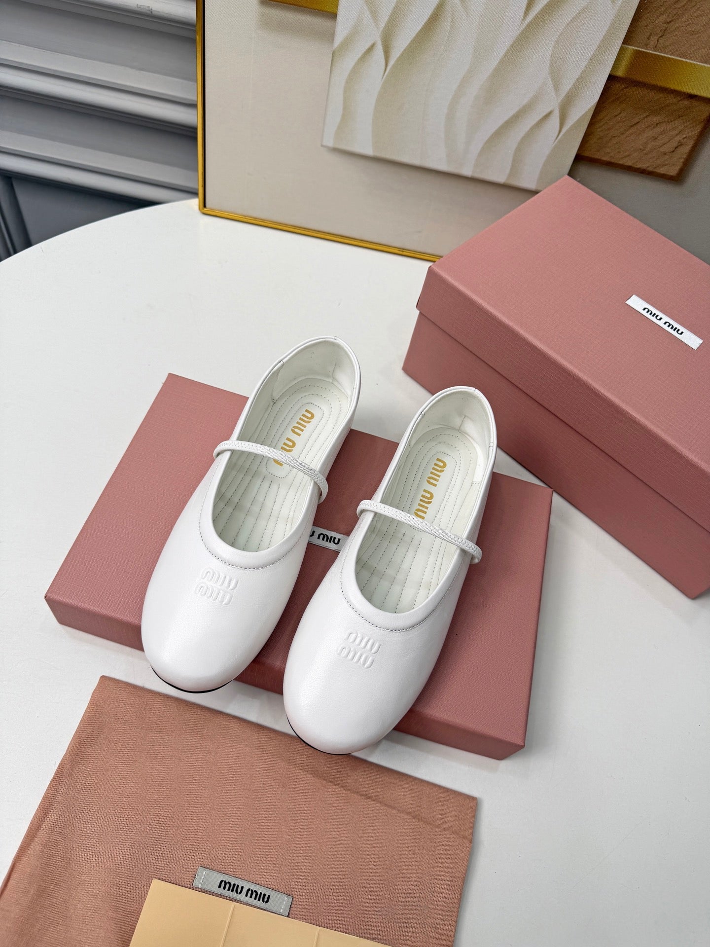 Miumiu 2026 Ballet Flat Nappa Leather 956928