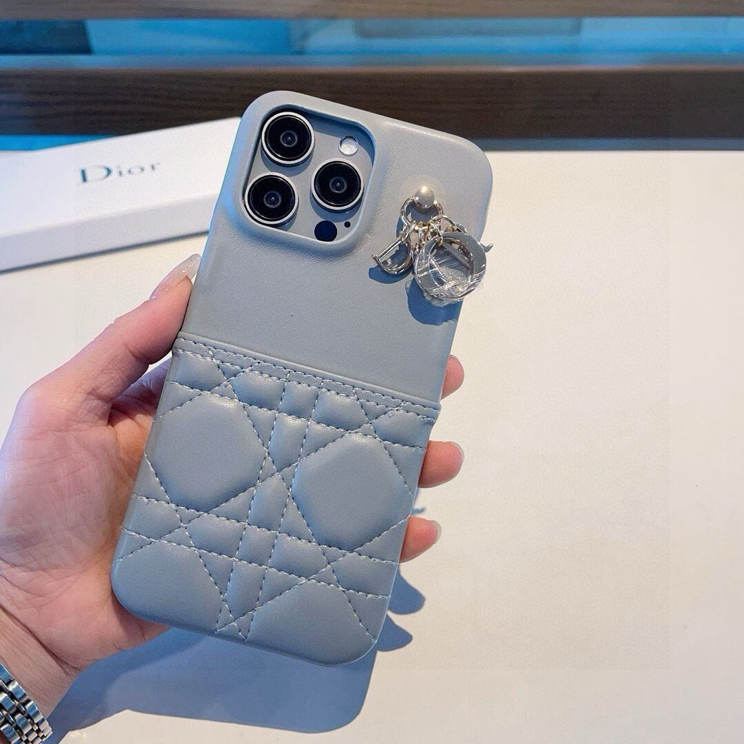 Dior Phone Case With Lady Dior Hardware 393906
