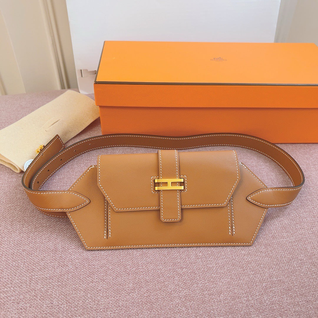 Hermes 2026 Elan Pocket 24 Belt Leather