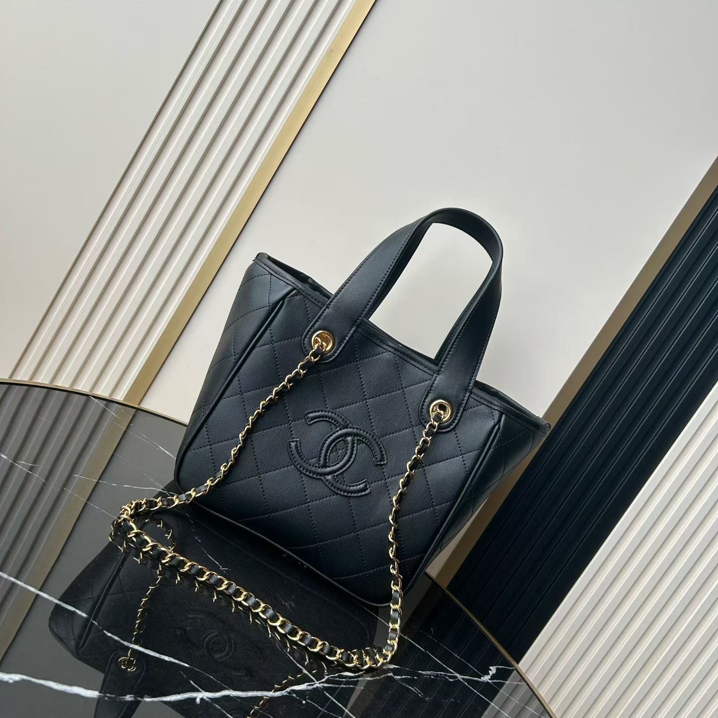Chanel 2026 Double C Tote Bag Calfskin