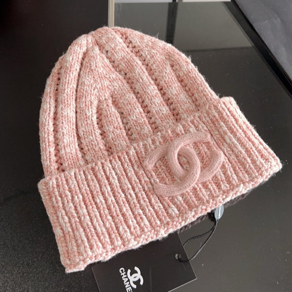 Chanel Wool Beanie Hat 512769