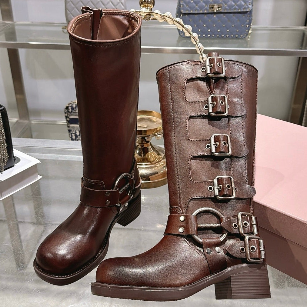 Miu Miu 2026 Siena Boots Calfskin 999617
