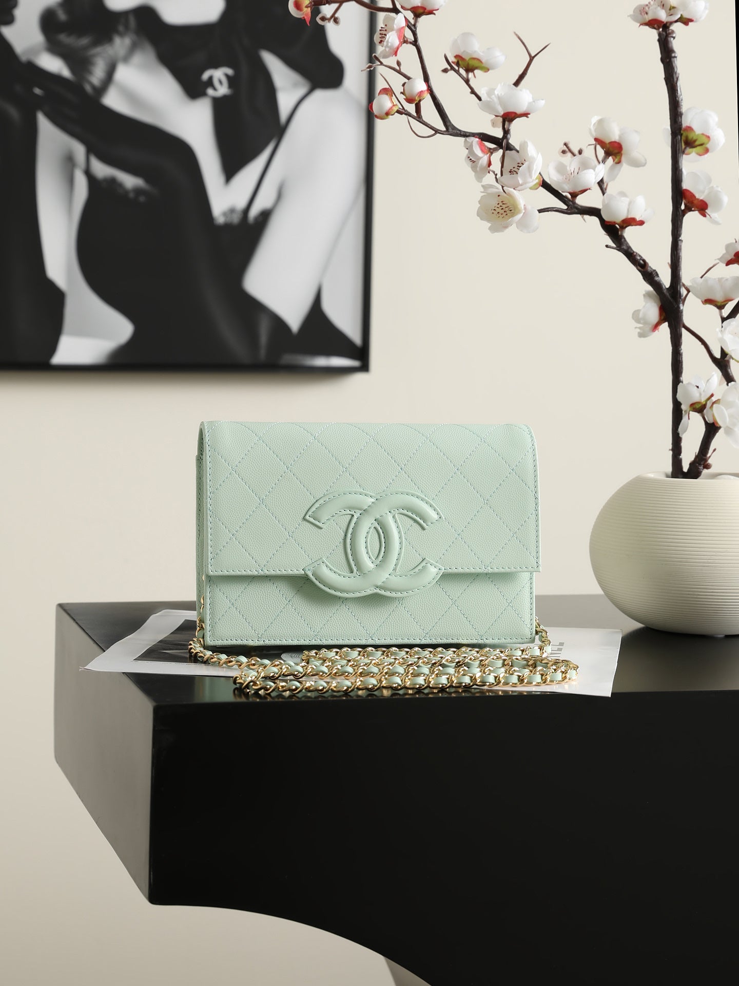 Chanel 2026 Wallet on Chain 19cm Lambskin