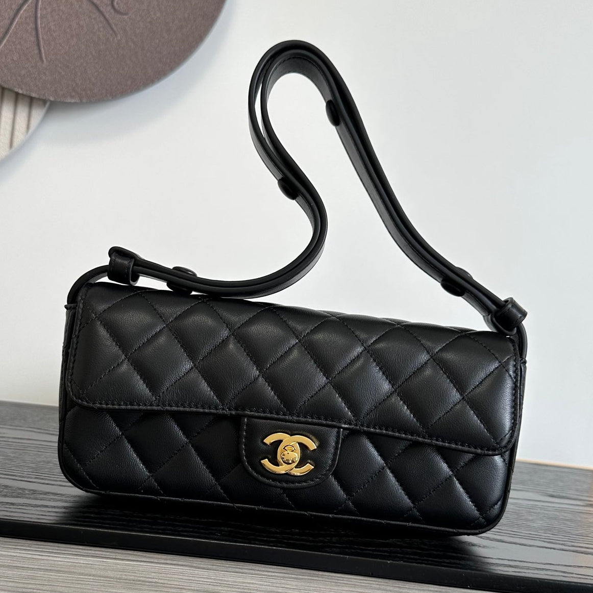 Chanel 2026 Quilted Flap Bag 25cm Suede Lambskin