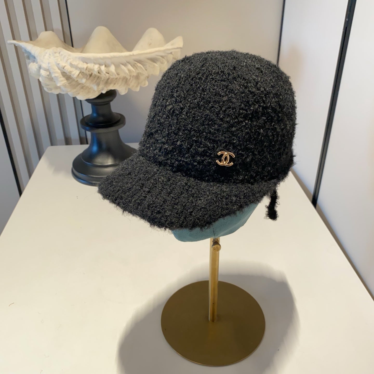 Chanel Wool Cloche-hat 435302