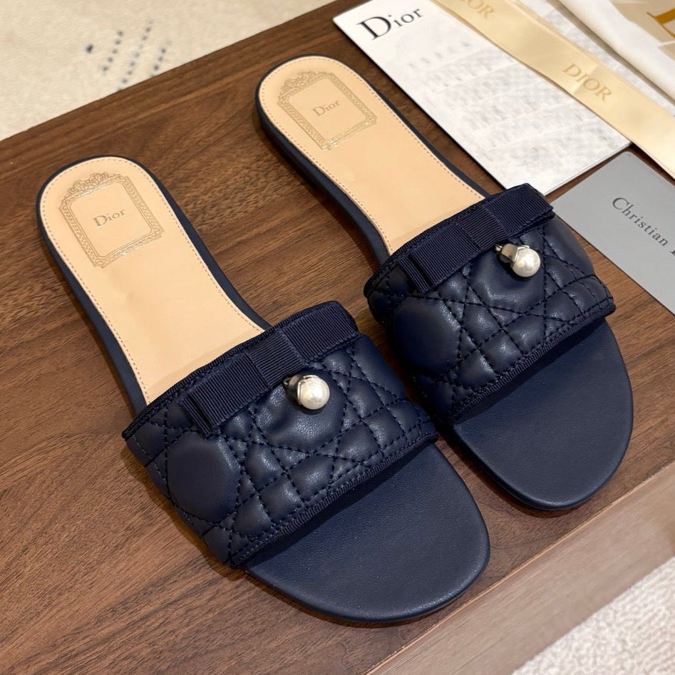 Dior 2026 Cannage Sandals Sheepskin 988362