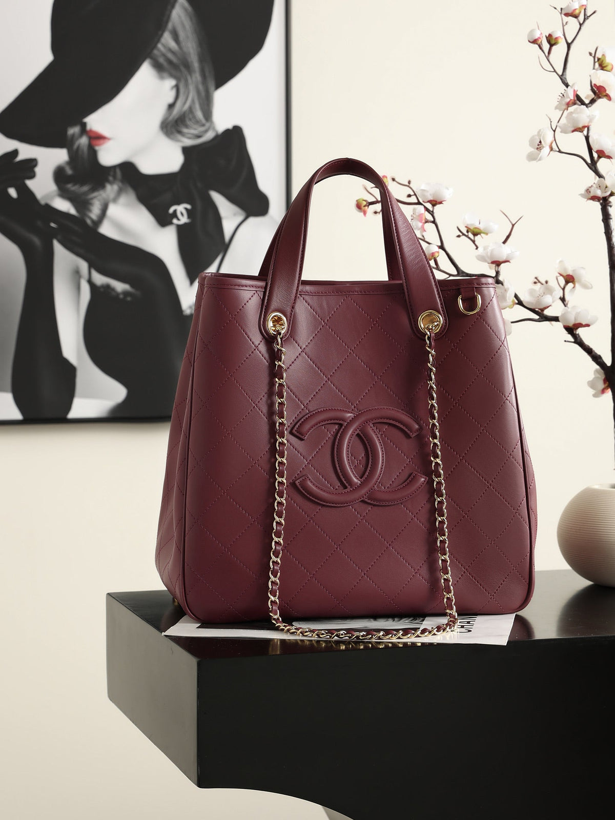 Chanel 2026 Double C Tote Bag Calfskin