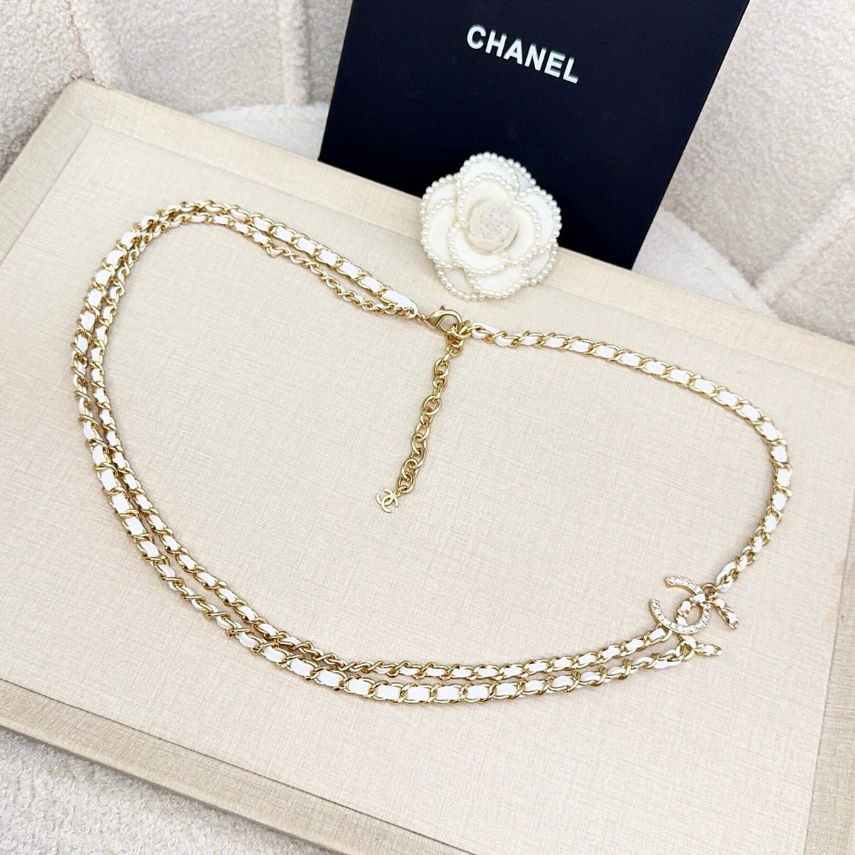 Chanel 2026 Logo CC Waist Chain Belt Gold-Hardware 217213