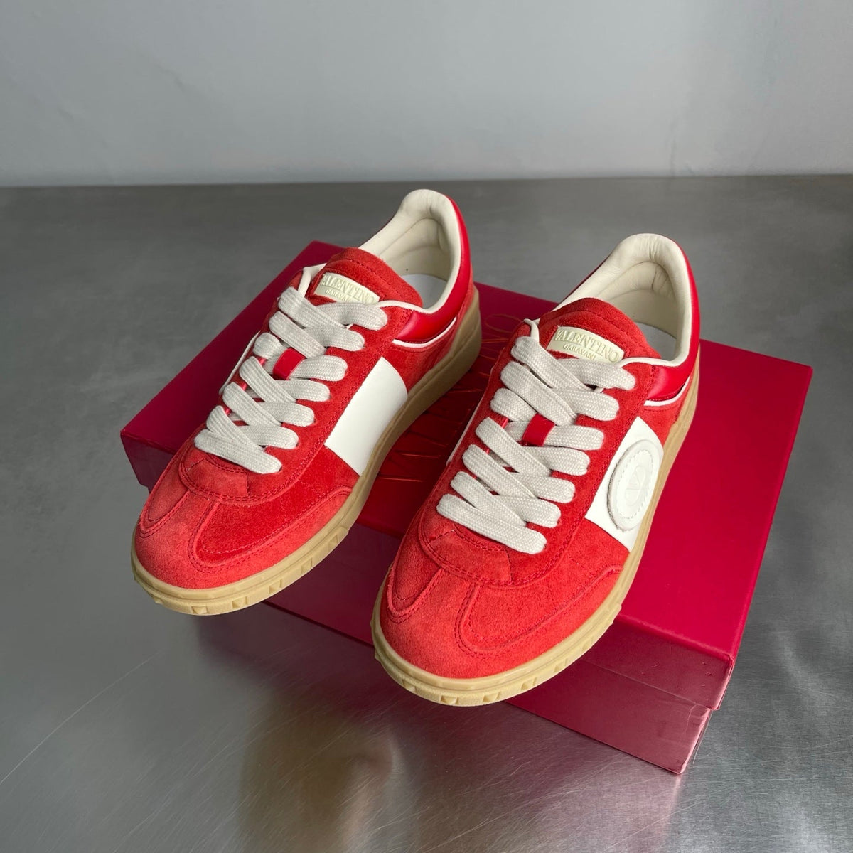 Valentino 2026 Upvillage Crosta Sneaker Suede 251048