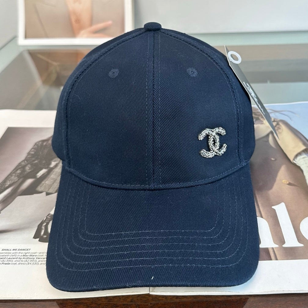 Chanel Cotton Baseball Cap Hat 512457