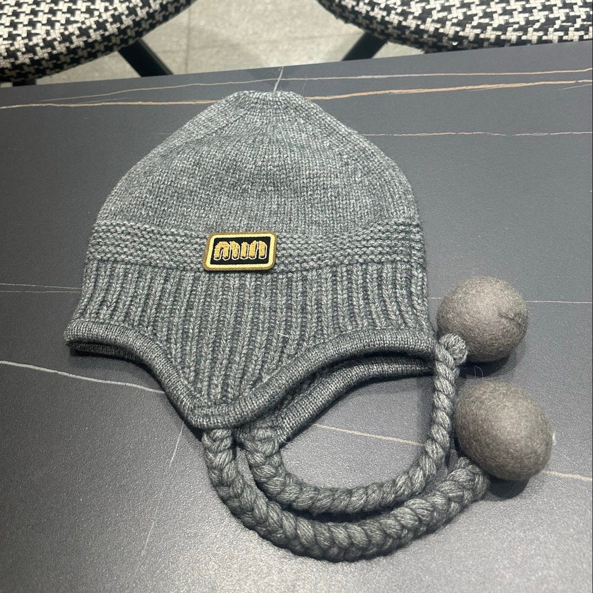 MiuMiu 2026 Beanie Hat Knit 550248