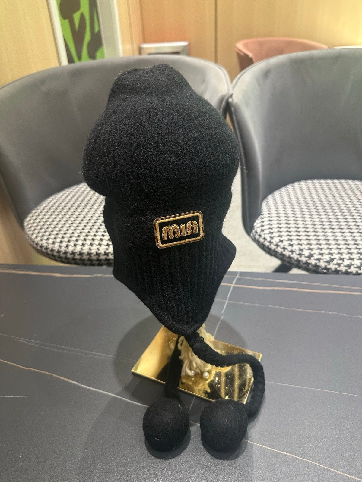 MiuMiu 2026 Beanie Hat Knit 550248
