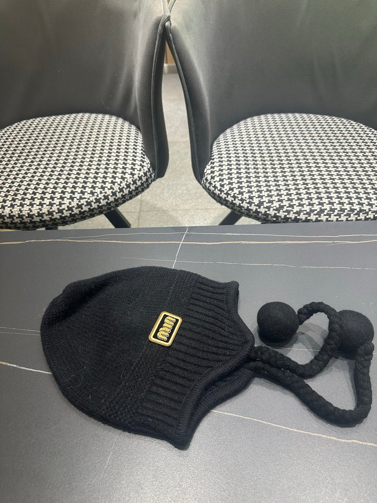 MiuMiu 2026 Beanie Hat Knit 550248