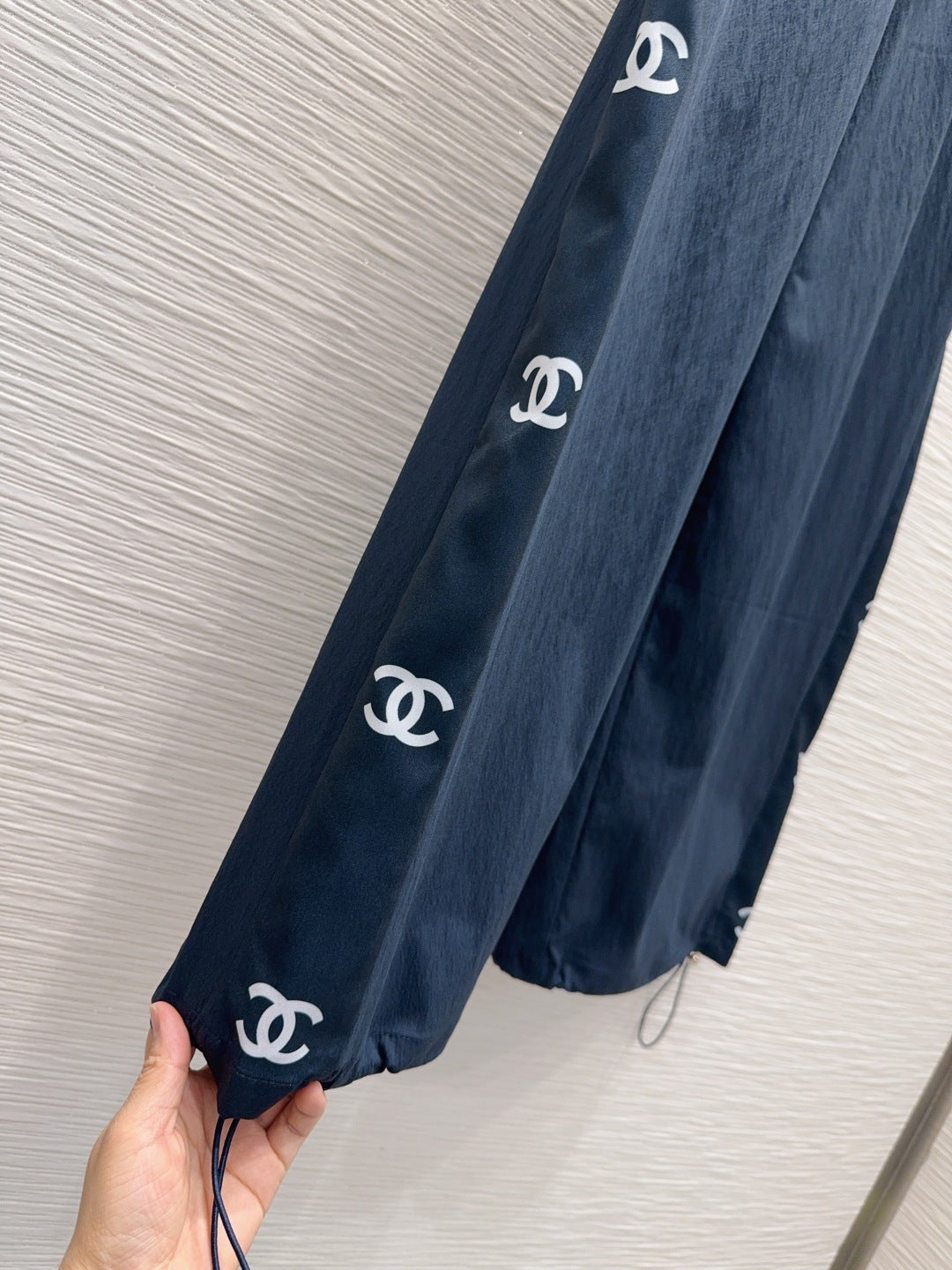 Chanel 2026 Wide-leg Trouser With Waistband Cotton Nylon 827713