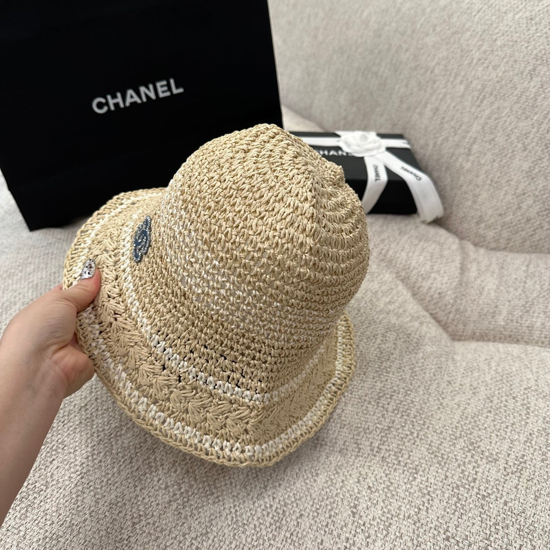 Miumiu Straw Bucket Hat 214529
