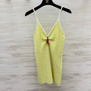 Prada 2026 Tank Top Yellow Cotton 402453