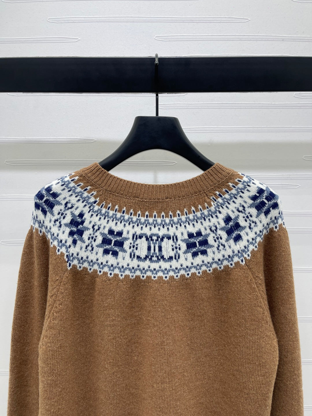 Celine 25 Patterned Cardigan Cashmere 295601