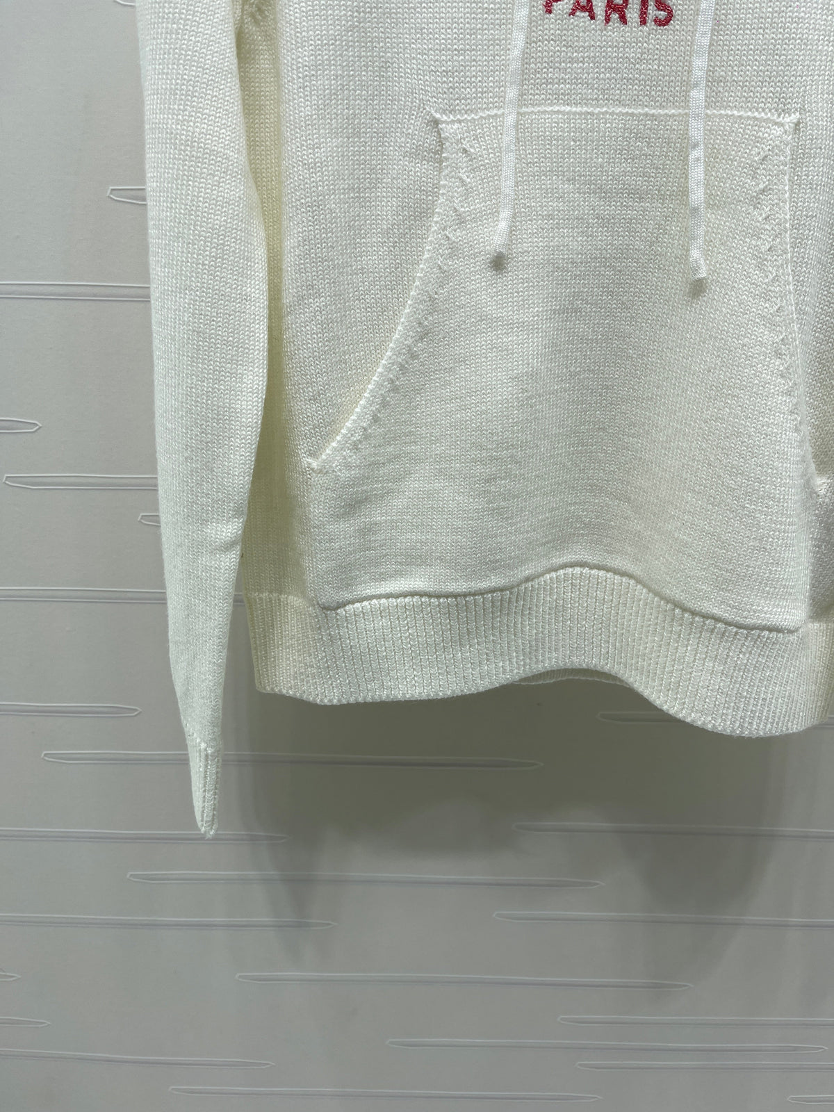 Celine 2026 Long-Sleeve Hooded Sweater Wool 430333
