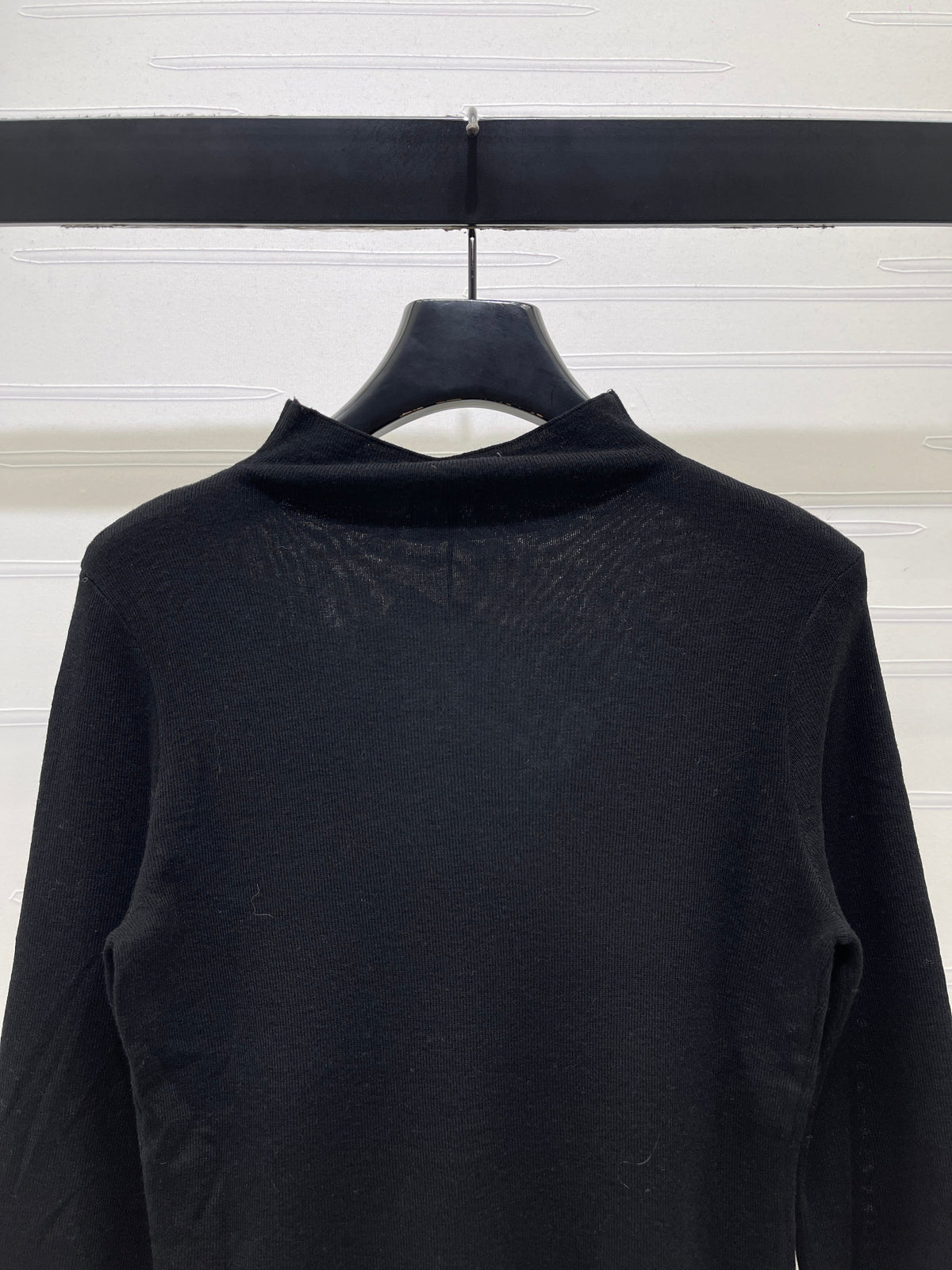 Celine 2026 High-Neck Long-Sleeved Top Knit 430334