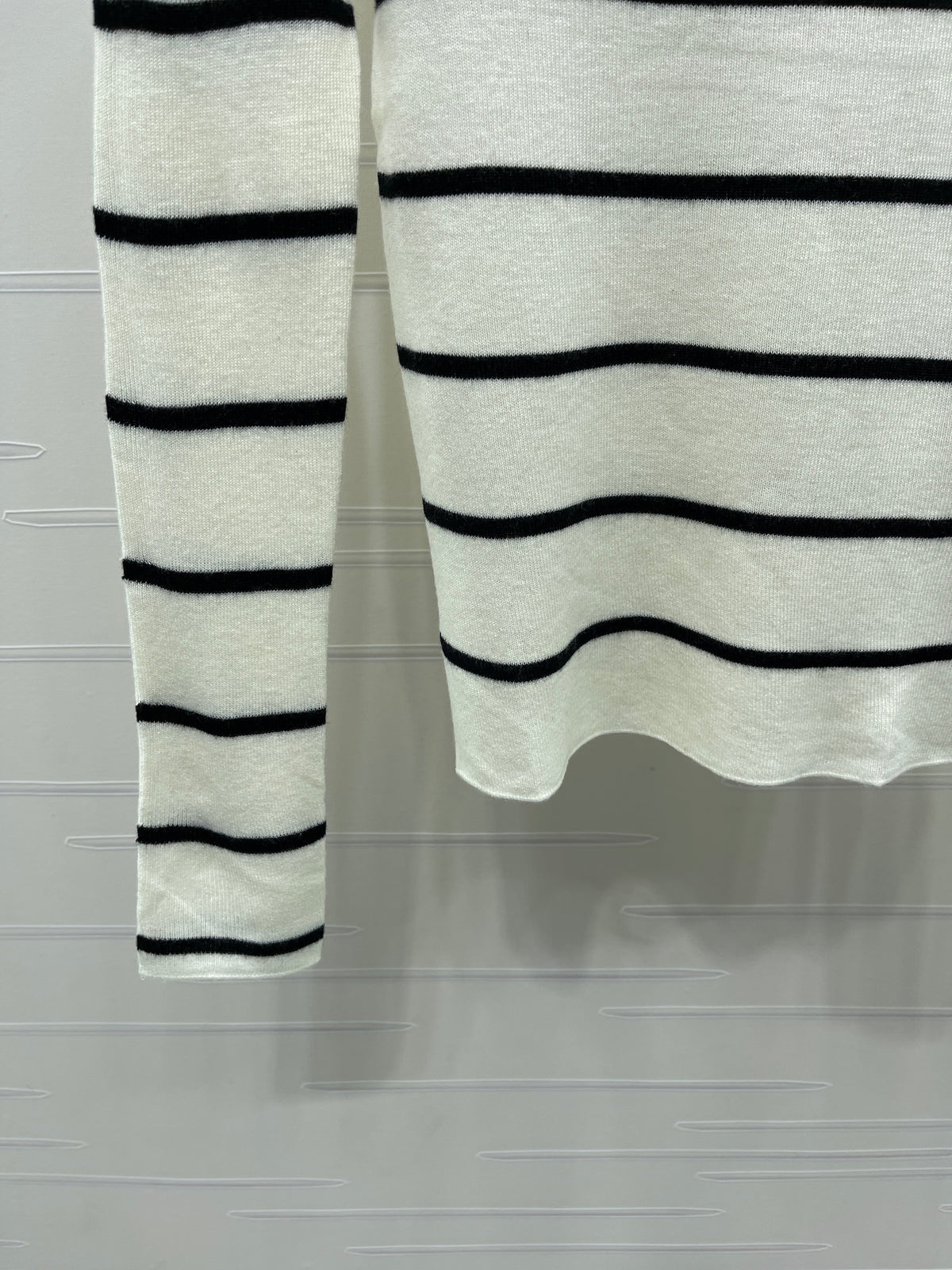 Celine 2026 Striped Long-Sleeved Top Wool 423875