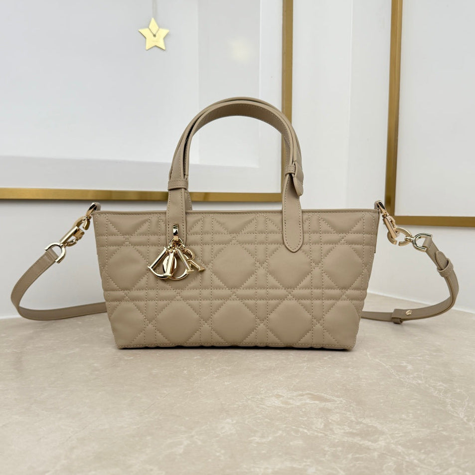 Dior 2026 Small Toujours Bag 23cm Leather