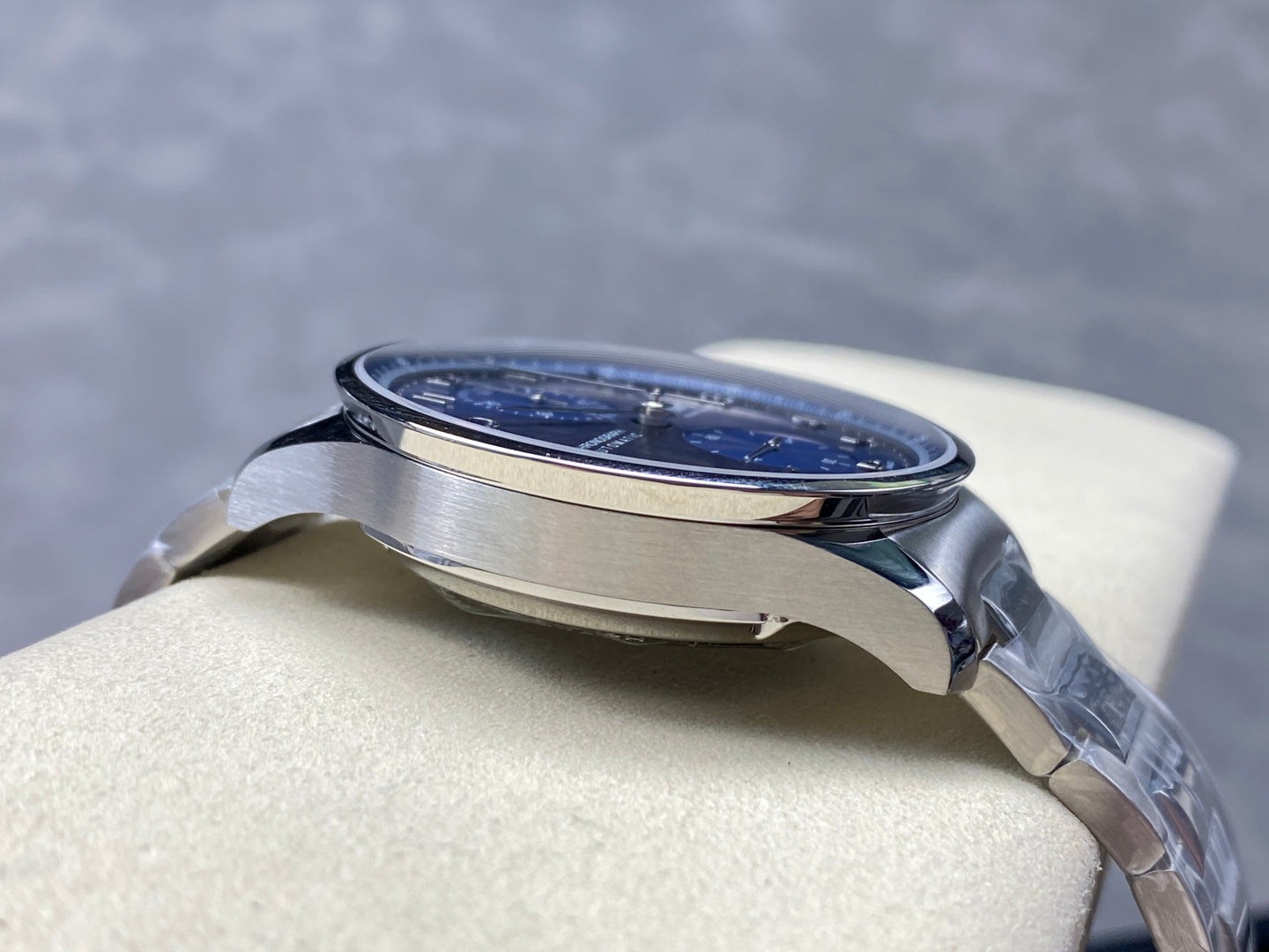 IWC Portuguese 41mm Blue Dial Silver Numerals Steel Case