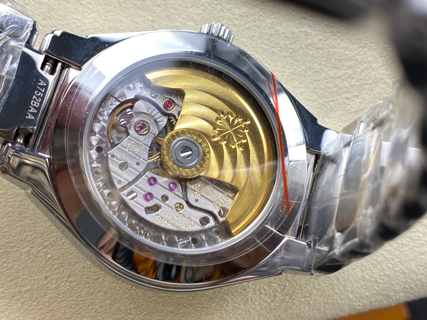 PATEK Twenty-Four 36mm Silver Blue Diamond