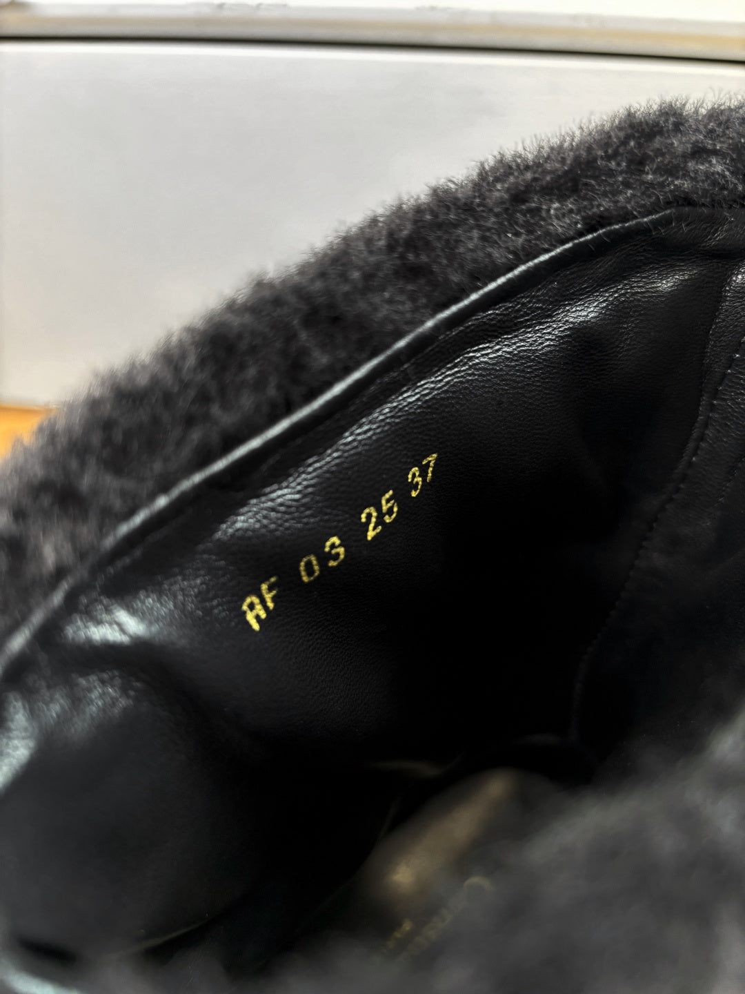 Dior 2026 D-Major Ankle Boots Wool Cowhide 128410