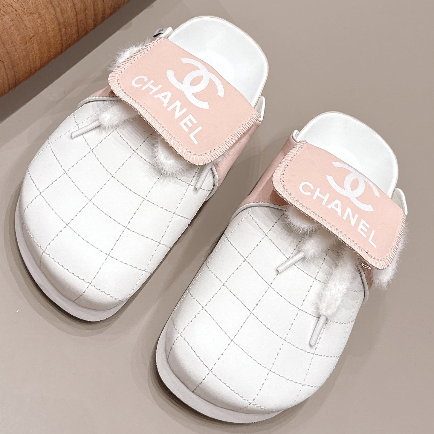 Chanel 2026 Closed-Toe Mules Leather 976805