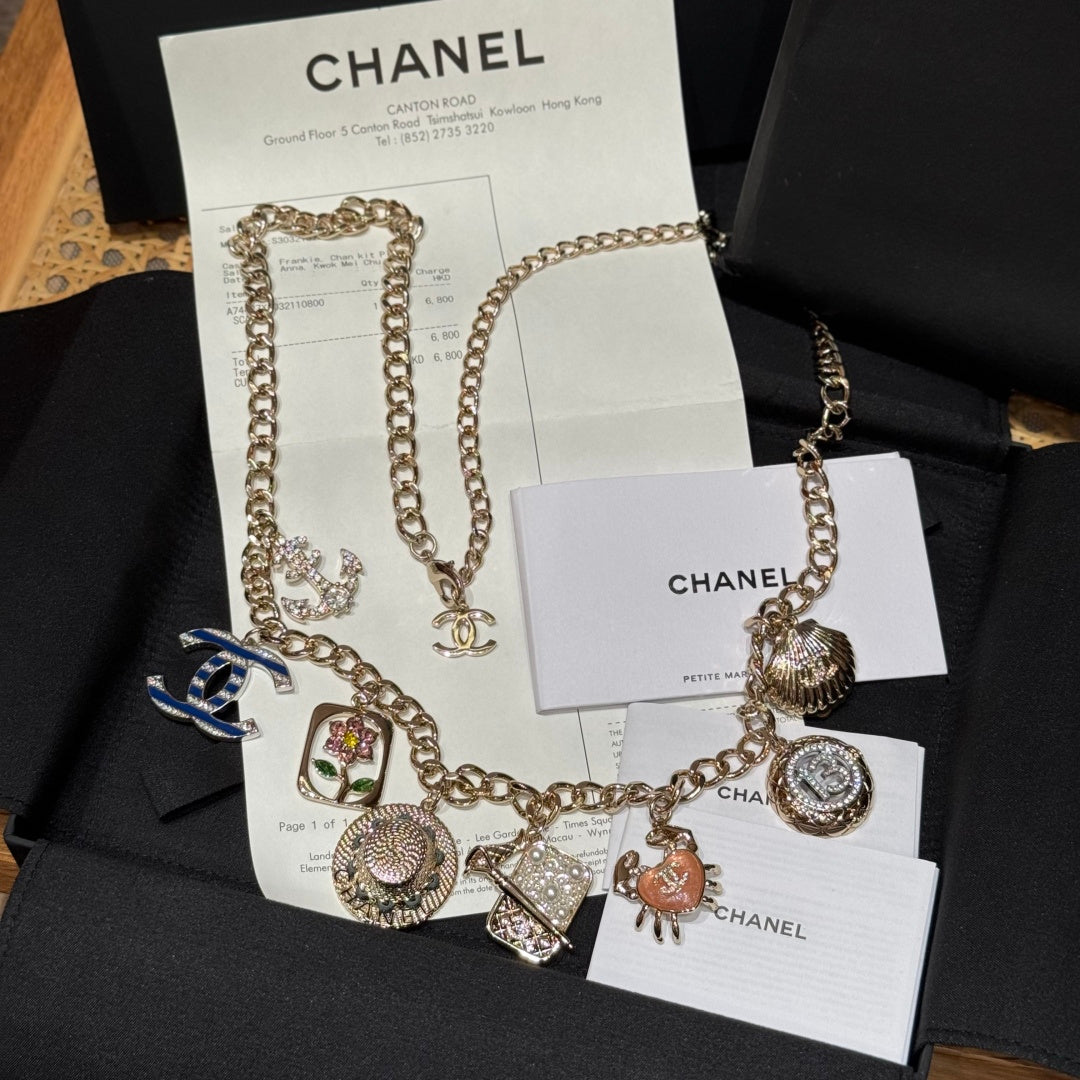 Chanel 2026 Multi-Charm Chain Belt 189210