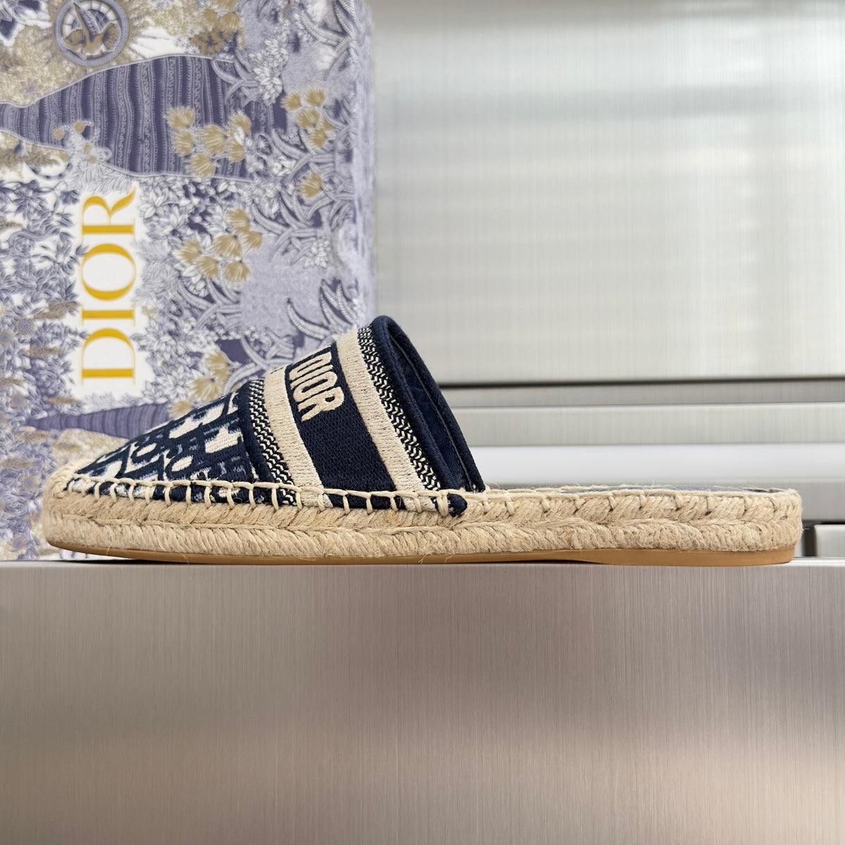 Dior 2026 Granville Espadrille Mule Fabric 972431