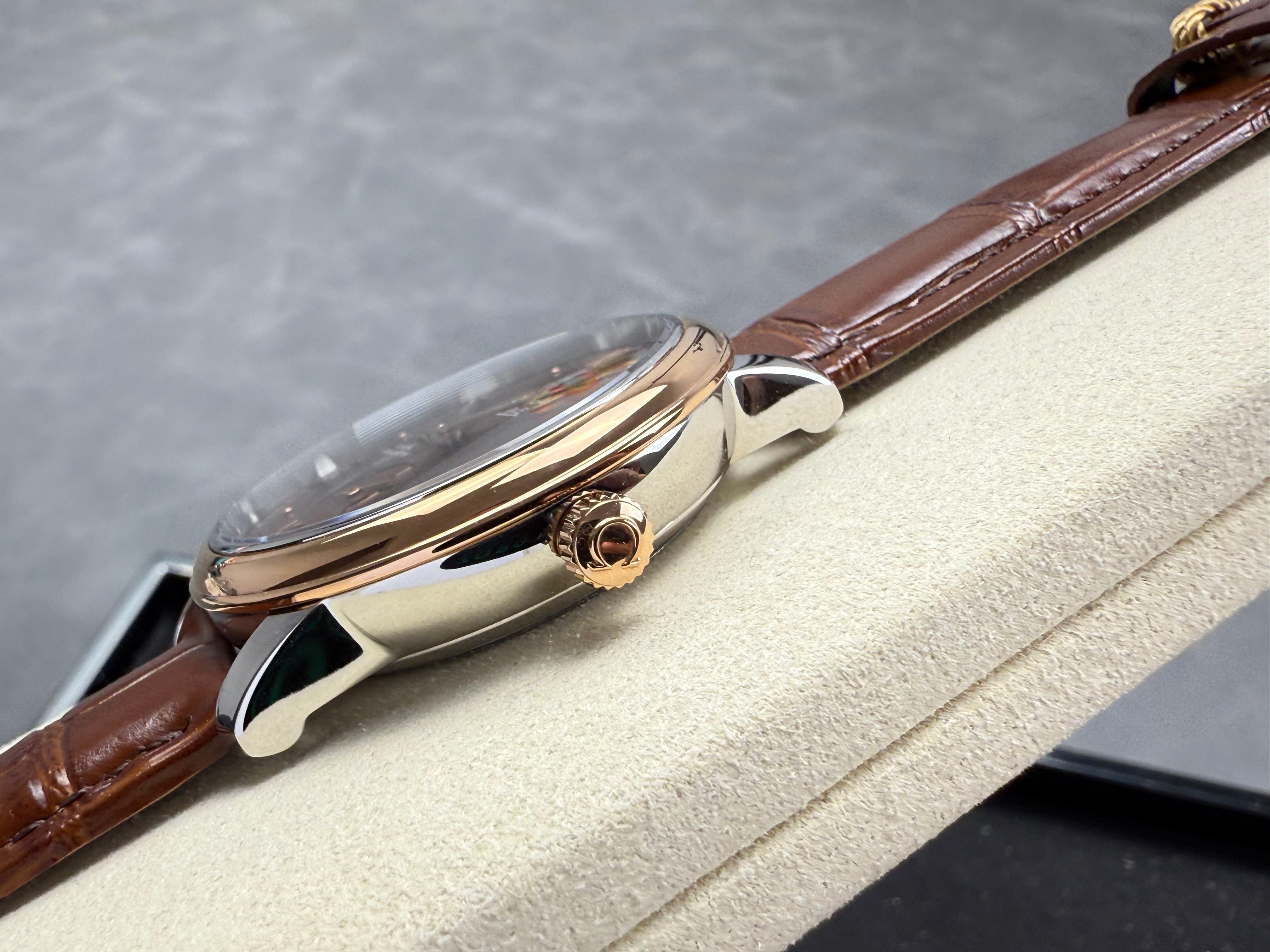 Omega De Ville Prestige Co-Axial Power Reserve 39.5 mm Brown Dial