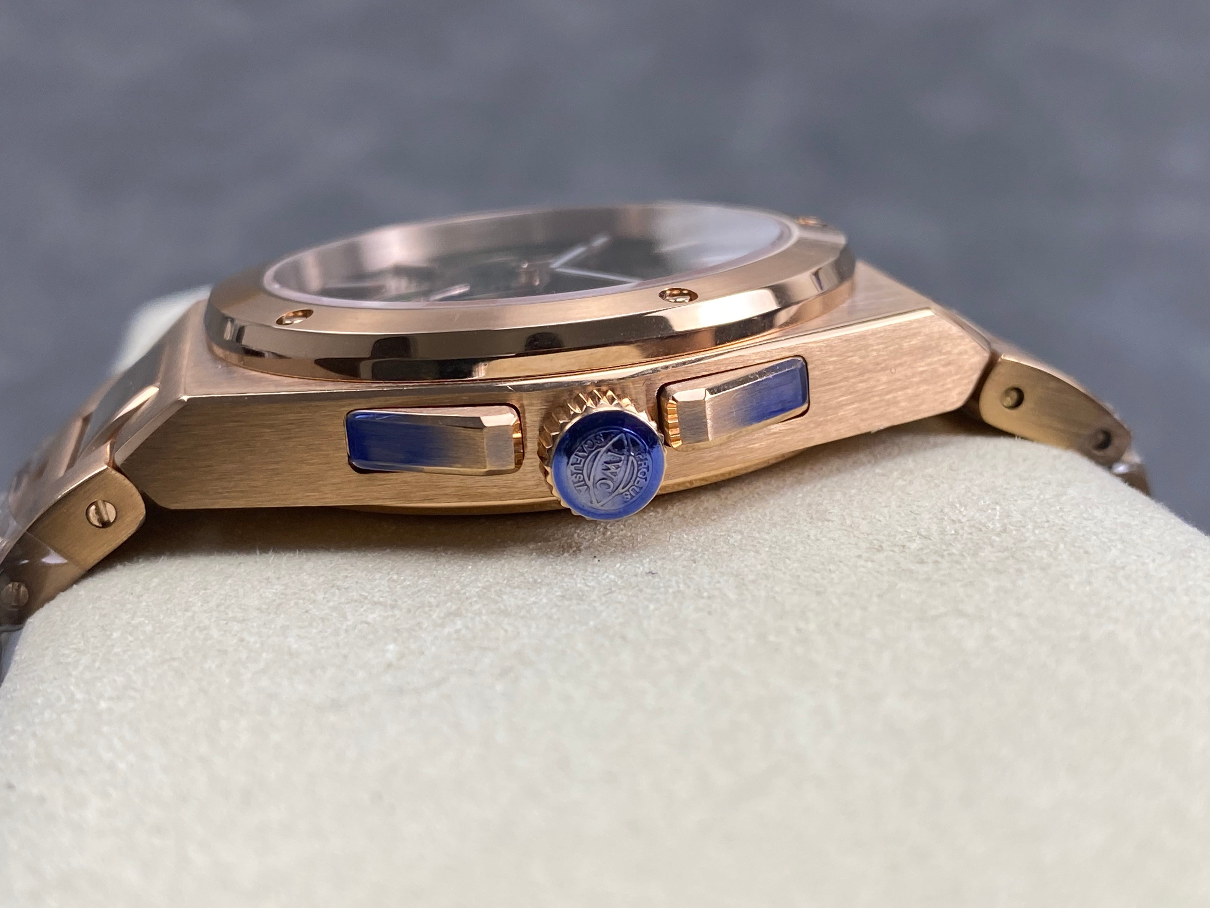 IWC Ingenieur Perpetual Calendar 41 Pink Gold Case