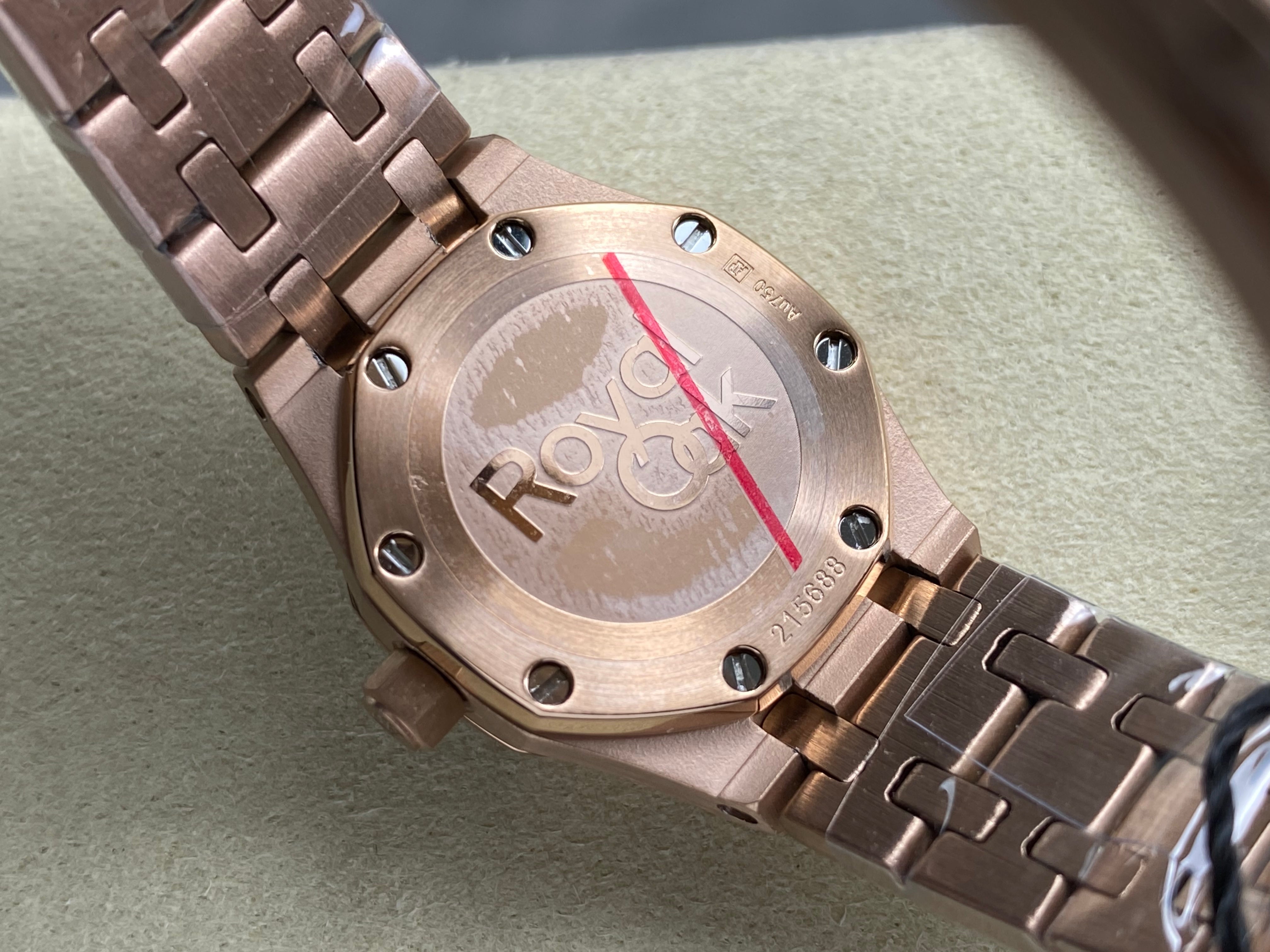 Audemars Piguet Royal Oak 23mm Pink Gold Case